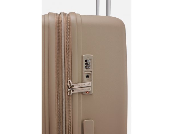 Suitcase Conwood Stride, 50x78x31 cm, beige (CD-PPT035-TL-CHM)