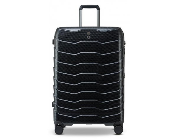 Suitcase Echolac Exo, 52x75x30 cm, black (1124TS295199280)