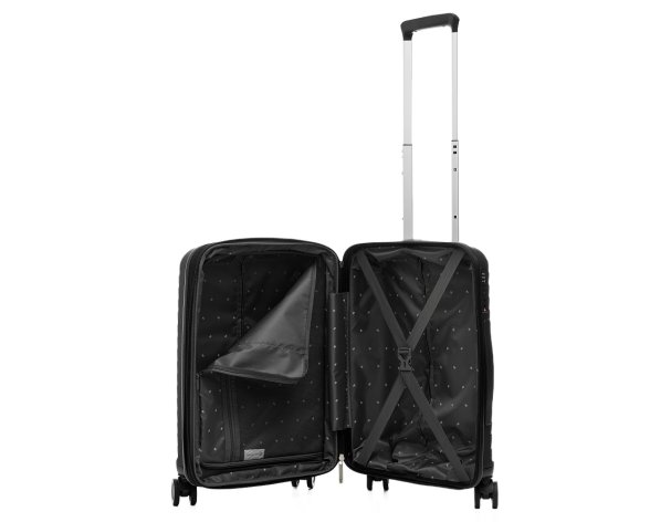 Suitcase Conwood Verto, 38x55x21 cm, black (CD-PPT033-TS-BLK)