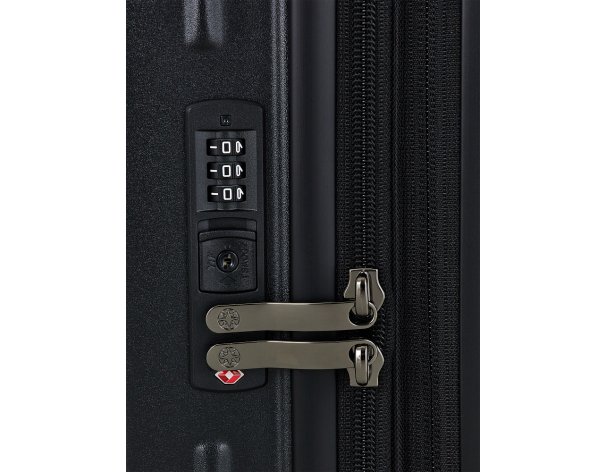 Suitcase Magellan A Range 4-wheel, 46x74x29 cm, black (VOCIERMAGARBLAL)