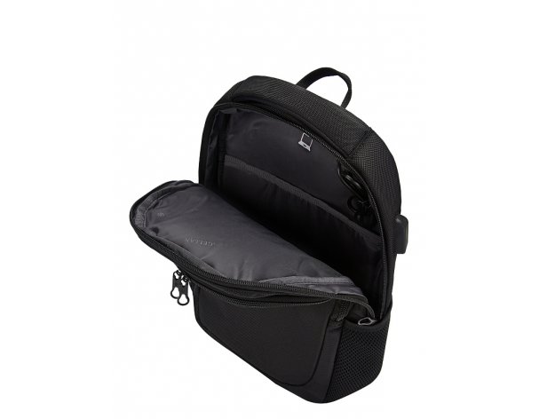 Men's backpack Magellan T Range, 28x40x11.5 cm, black (MAGTRNGBPBLK13)