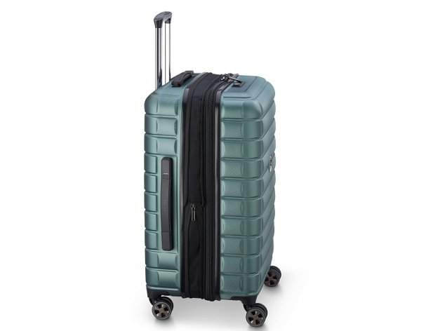 Suitcase with weight indicator Delsey Shadow 5.0 , 44x66x29.5 cm, green (00287881103)