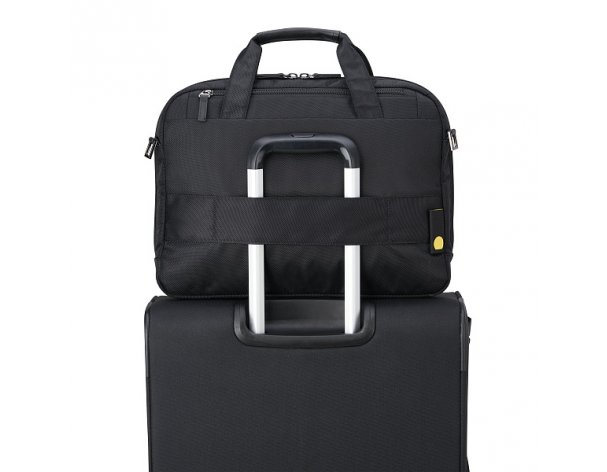 Laptop bag Delsey Wagram, 41x30x12.5 cm, black (00119916000)