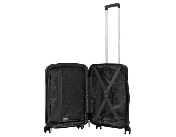 Suitcase Conwood Verto, 38x55x21 cm, black (CD-PPT033-TS-BLK)