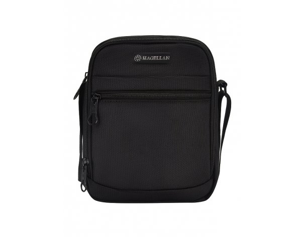 Men's shoulder bag Magellan T Range, 19x24x8 cm, black (MAGTRNGSHBAGBLK)