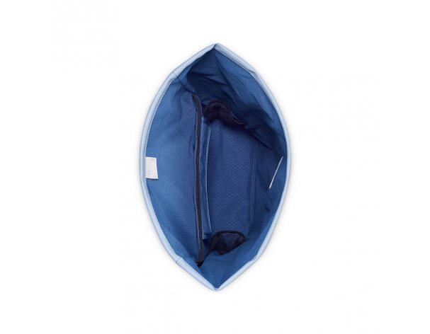 Backpack Delsey Turenne Soft, 40x46x14 cm, gray-blue (00163262022)