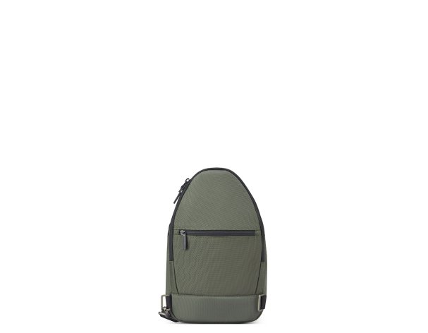 Сумка плечевая Delsey Picpus, 10x32x21.5 см, зеленый (00335410203)