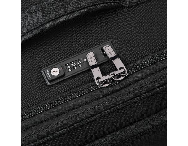 Чемодан Delsey Dita 45x69x31 см, черный (00342181100M9)
