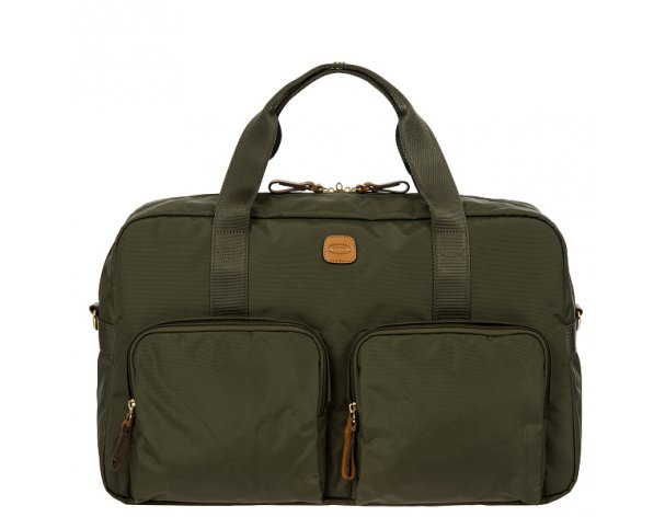 Сумка дорожная Bric's X-Collection 46x24x22 см, оливковый (BXL42192.078)