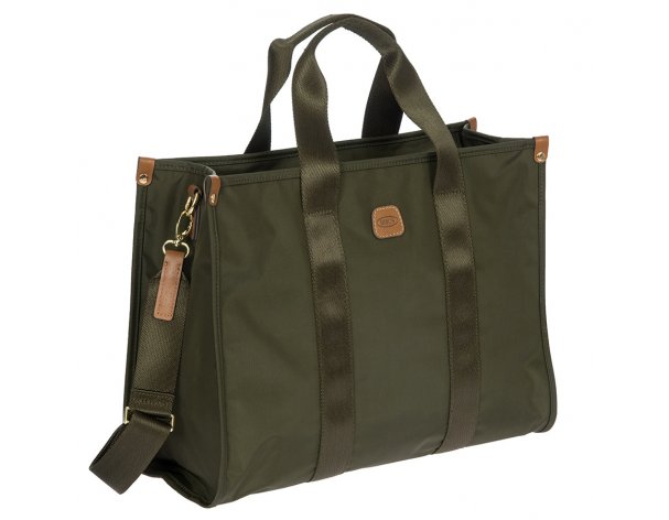 Bag women's Bric's X-Collection 40.5x30.5x17 cm, green (BXG45852.078)