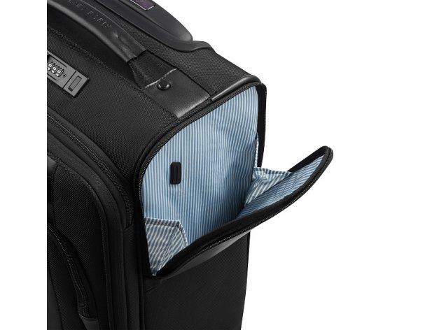 Suitcase Delsey Wagram 35x55x23 cm, black (00119980100)