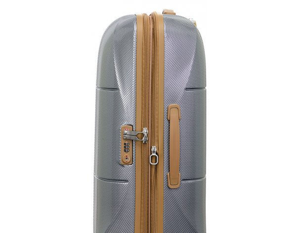 Чемодан Echolac Atlas Pro, 47x65x26 см, серый (1124TS080919240)