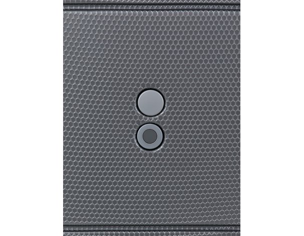 Suitcase  Echolac Atlas Pro 4-wheel, 40x55x23 cm, silver (1124TS080919200)