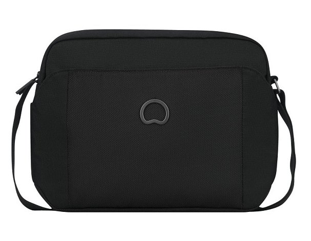 Women's shoulder bag Delsey Picpus 30x23x8 cm, black (00335411100)