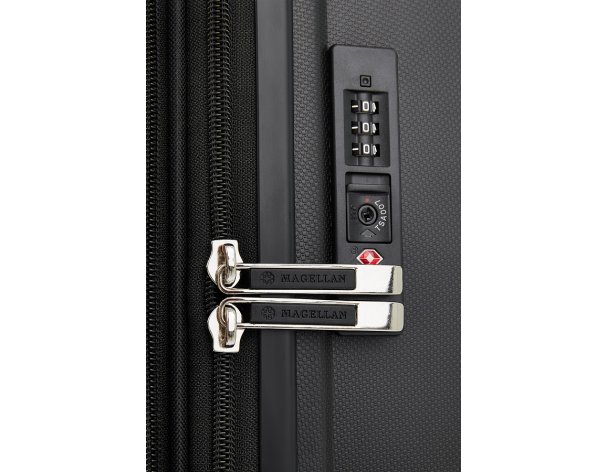 Suitcase Magellan Santiago 52x76x34 cm, black (VOCIERMAG4BLKL)