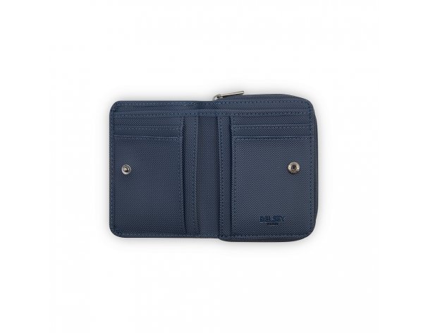 Портмоне Delsey Lepic 11x8.5x3 см, синий (00600801202)