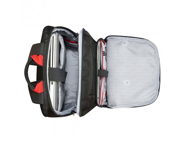 Laptop Backpack Delsey Parvis Plus, 39x28x14 cm, black (00394460200)