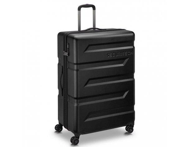 Чемодан Securitech By Delsey Slash 34.5x81x54 см, черный (00401783100)