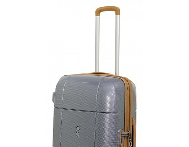 Чемодан Echolac Atlas Pro, 47x65x26 см, серый (1124TS080919240)