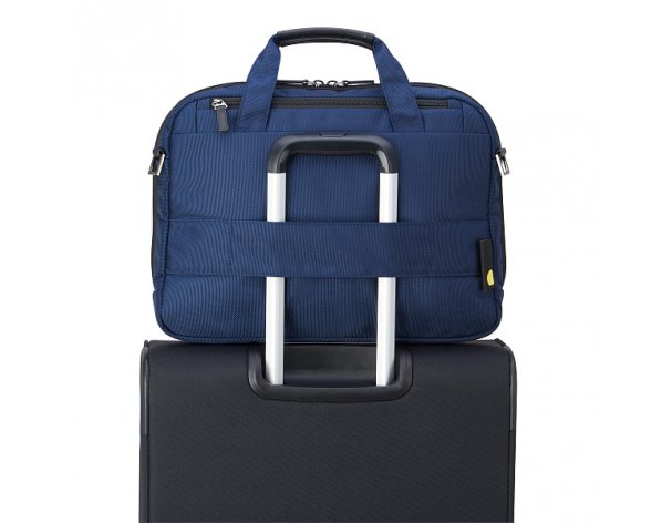 Laptop bag Delsey Wagram, 41x30x12.5 cm, blue (00119916002)