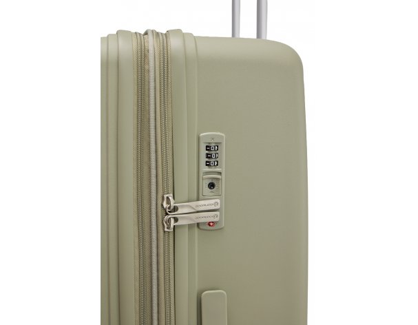 Suitcase Conwood Stride, 50x78x31 cm, green (CD-PPT035-TL-SGR)