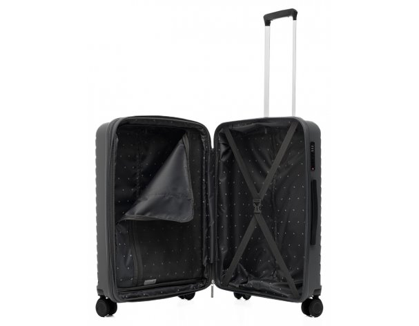 Чемодан Conwood Verto 45x66x26 см, серый (CD-PPT033-TM-GRY)