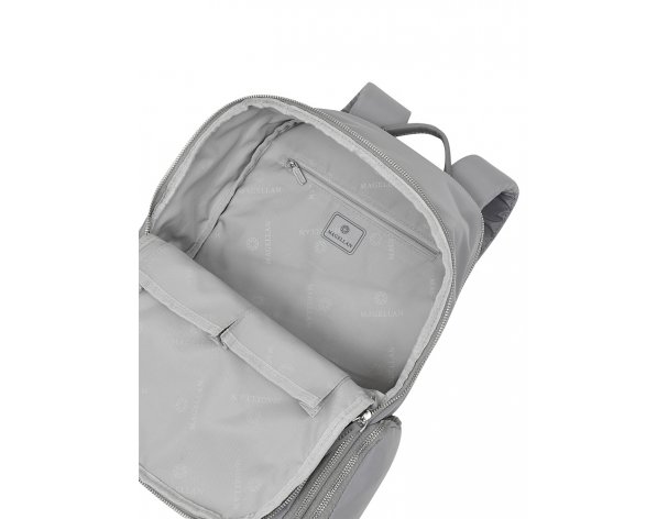 Women's backpack Magellan O Dlx Range, 13.5x40x28 cm, grey (MAGODBP14GRE)
