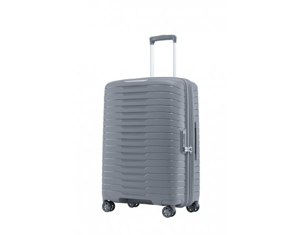 Suitcase Conwood Strata, 46x65x25 cm, gray (CD-PPT039-TM-GRY)