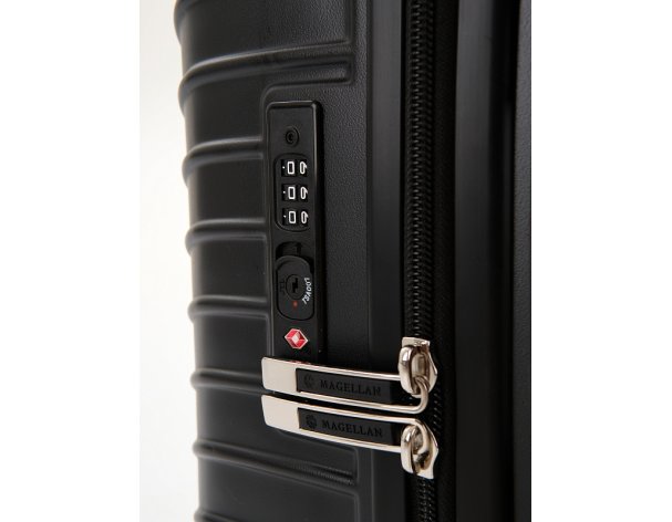 Suitcase Magellan Rio 46x67x25 cm, black (VOCIERMAG2BLKM)