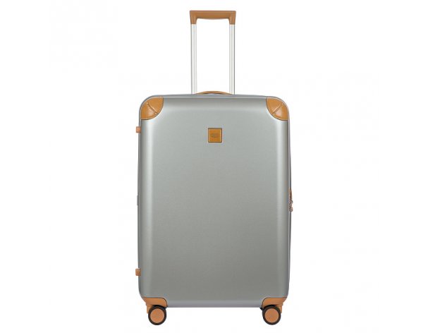 Чемодан Bric's Amalfi, 53x76x29 см, серебристый (BAQ08354.021)