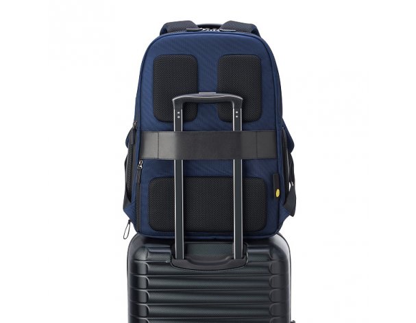 Laptop Backpack Delsey Wagram, 36x50x24.5 cm, blue (00119962002)