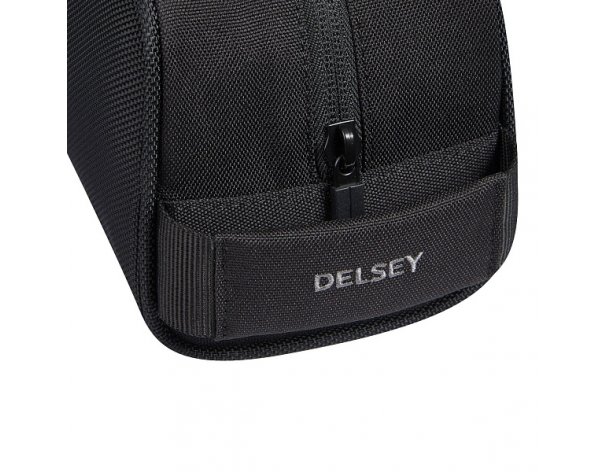 Cosmetic bag Delsey Picpus 22x12x10 cm, black (00335414100)