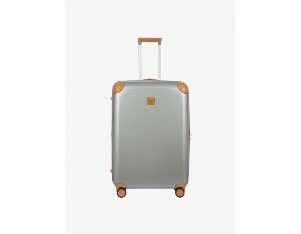 Чемодан Bric's Amalfi, 53x76x29 см, серебристый (BAQ08354.021)