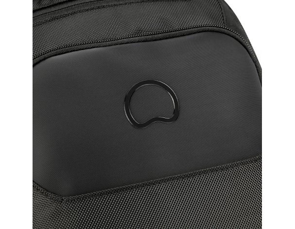 Laptop Backpack Delsey Parvis Plus, 39x28x14 cm, black (00394460200)