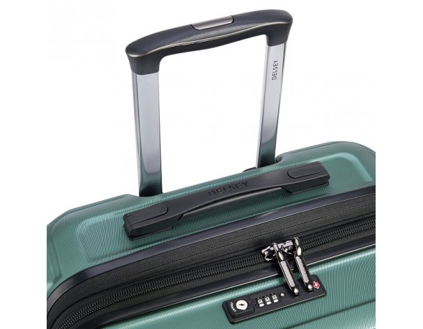 Suitcase with weight indicator Delsey Shadow 5.0 , 44x66x29.5 cm, green (00287881103)