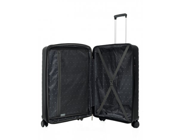 Чемодан Conwood Verto 51x76x30 см, черный (CD-PPT033-TL-BLK)