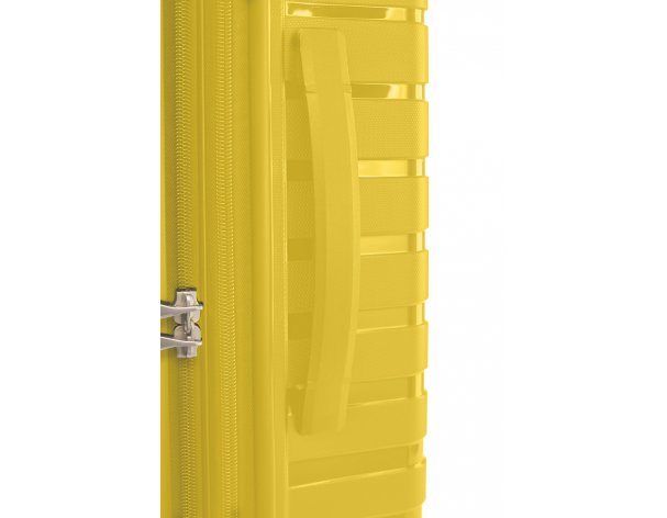 Suitcase Conwood Edge, 47x66x27 cm, yellow (CD-CTHPP008-TM-BRY)
