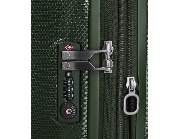 Suitcase Echolac Atlas Pro 52x75x30 cm, olive (1124TS080496280)