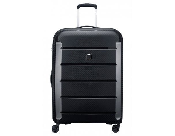 Suitcase Delsey Binalong 4-wheel, 53x75x30 cm, black (00310182100)
