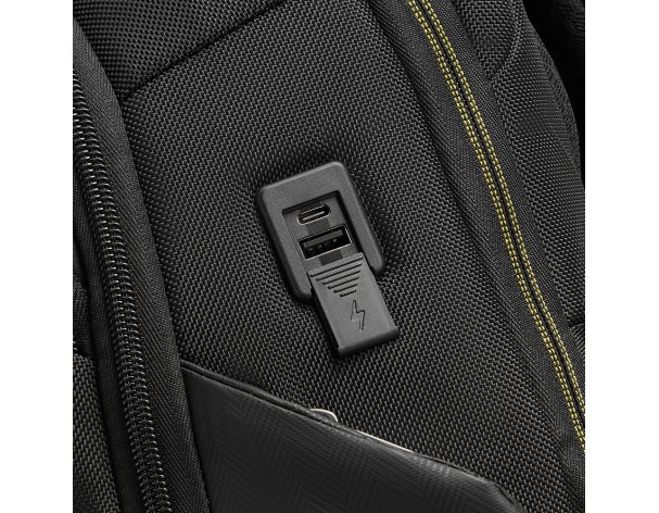 Рюкзак для ноутбука Delsey Dlc Pro, 16.5x40x28 см, черный (00210260200)