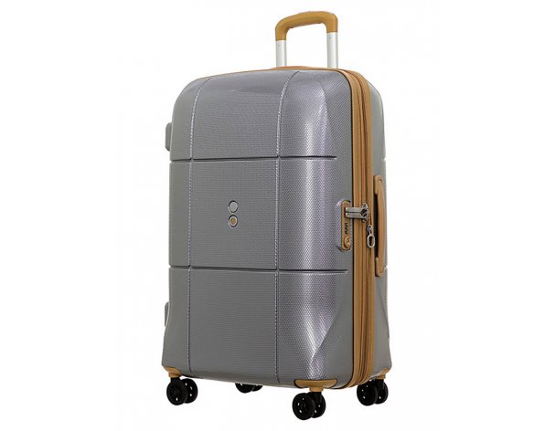 Чемодан Echolac Atlas Pro, 47x65x26 см, серый (1124TS080919240)