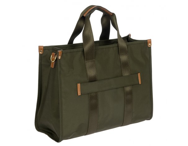 Bag women's Bric's X-Collection 40.5x30.5x17 cm, green (BXG45852.078)