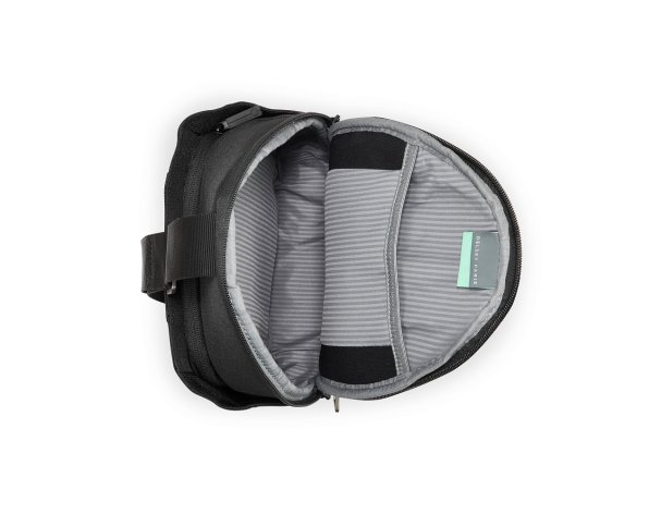 Сумка плечевая Delsey Picpus, 10x32x22 см, черный (00335410200)