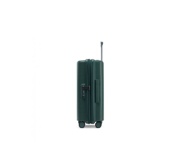 Suitcase Echolac Forza 41x55x22 cm, green (FOPW005-403-55)
