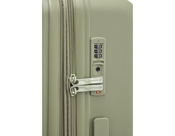 Suitcase Conwood Stride, 45x66x26 cm, green (CD-PPT035-TM-SGR)