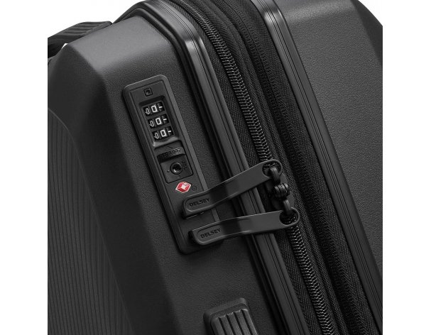 Suitcase Delsey Anvers 35x55x22.5 cm, black (00310580300)