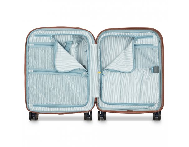 Suitcase Delsey Carrousel 2 40x55x20 cm, blue (00209780302)