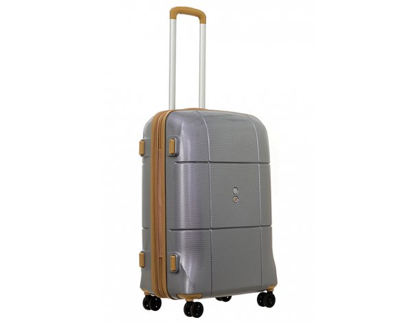 Чемодан Echolac Atlas Pro, 47x65x26 см, серый (1124TS080919240)