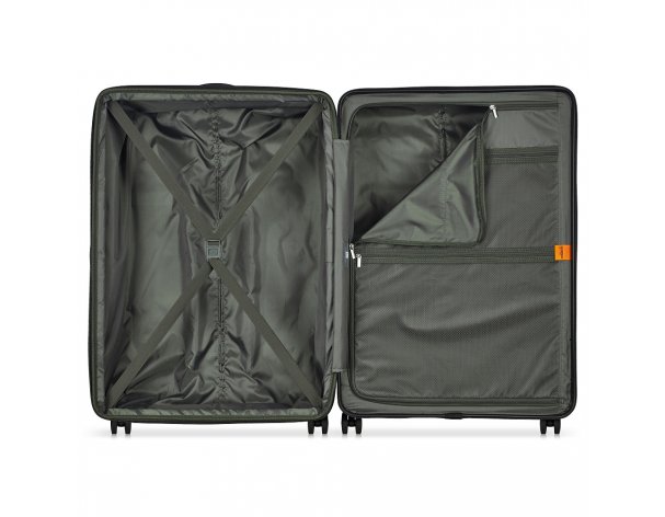 Чемодан Securitech By Delsey Slash 34.5x81x54 см, черный (00401783100)