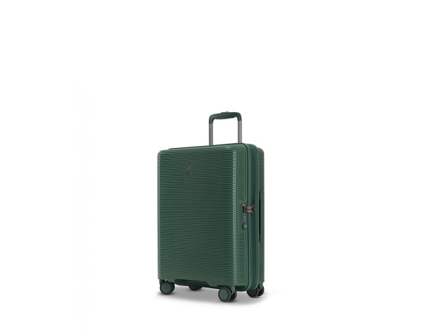 Suitcase Echolac Forza 41x55x22 cm, green (FOPW005-403-55)